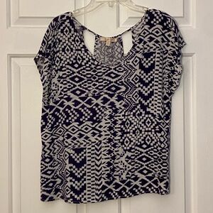 Skies Are Blue EUC Cut Out Blouse